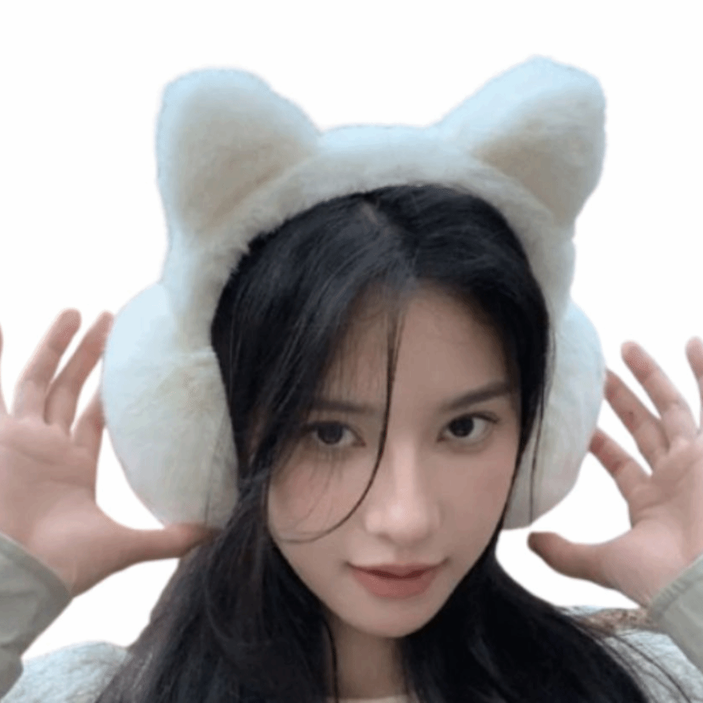 Earmuffs Foldable - Orejeras Plegables Ligeras para Gatos, Gruesas,