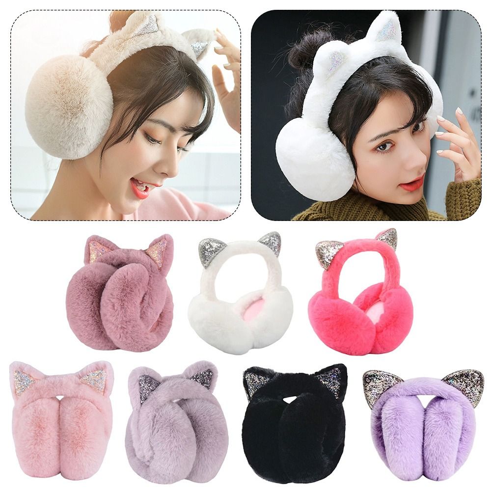 Earmuffs Foldable - Gorro con orejeras con diseño de