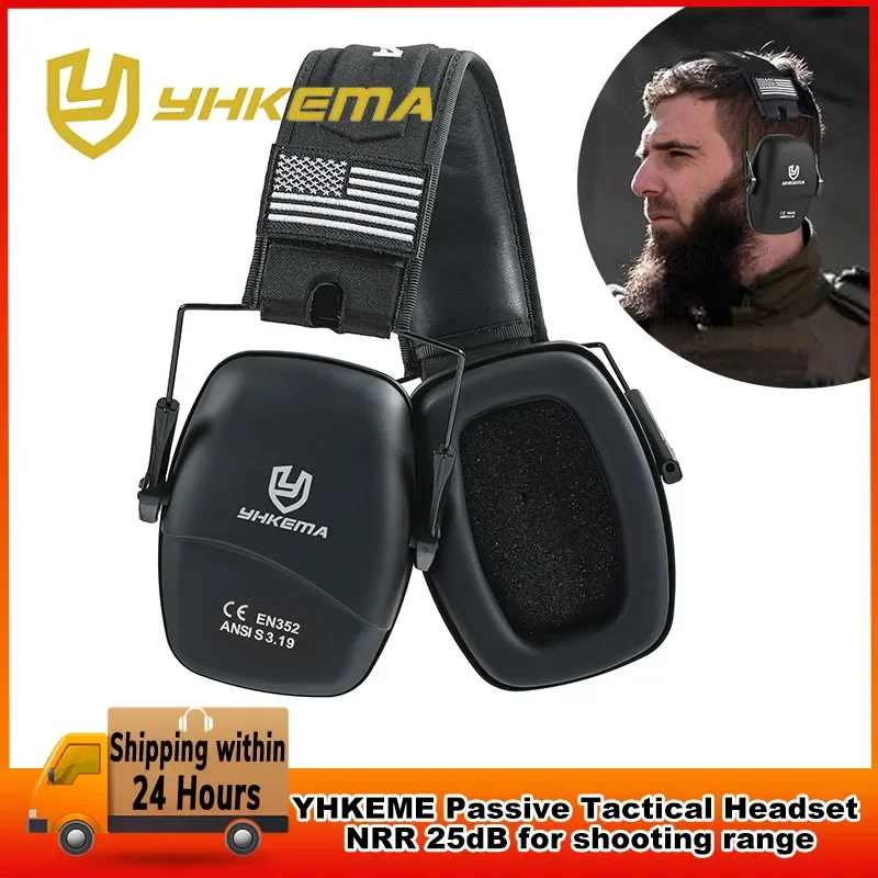 Earmuffs Foldable - YHKEMA Orejeras de seguridad para disparar