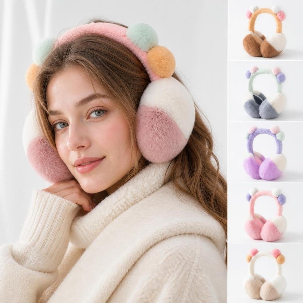 Earmuffs Foldable - Orejeras de Piel Sintética de Dos