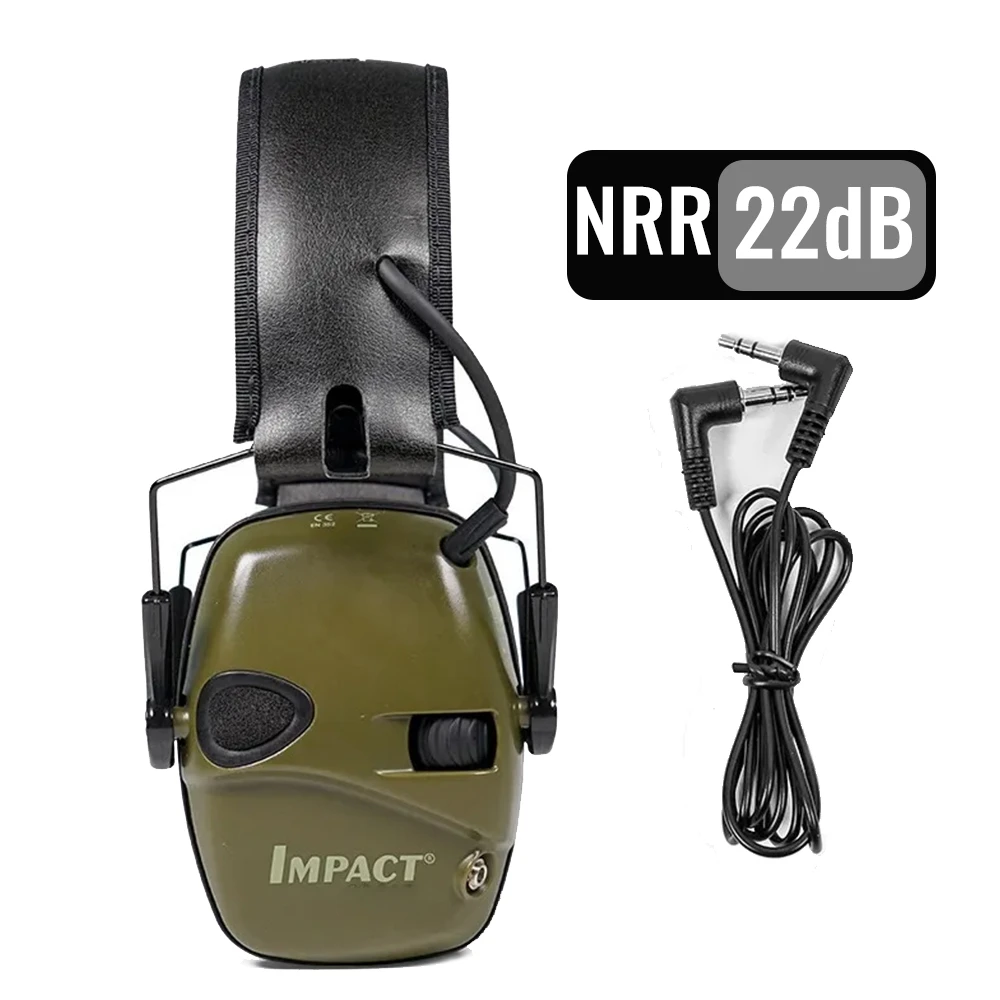 Earmuffs Foldable - Honeywell orejera electrónica táctica para tiro,