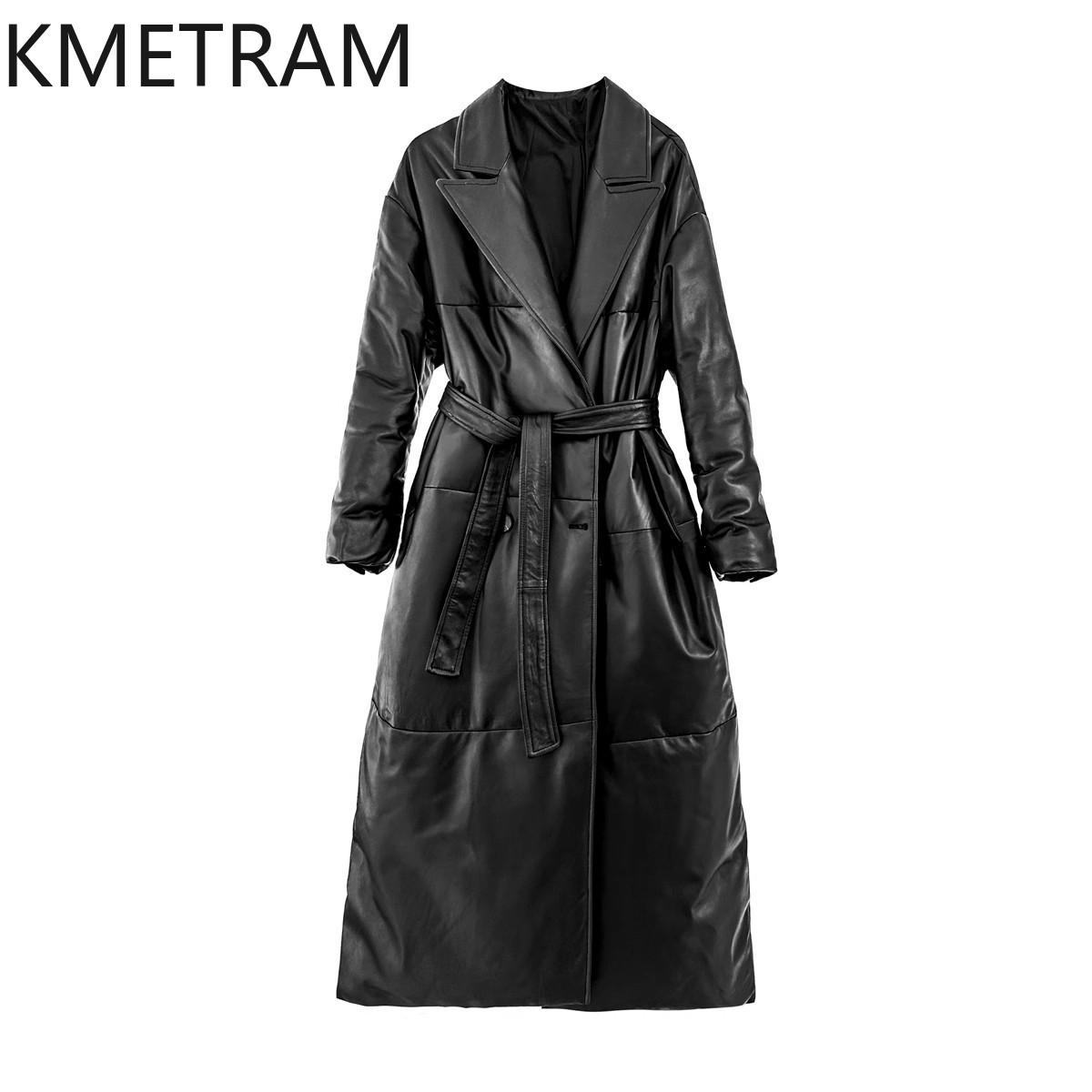 Down Jacket Packable - Chaqueta acolchada de piel auténtica con