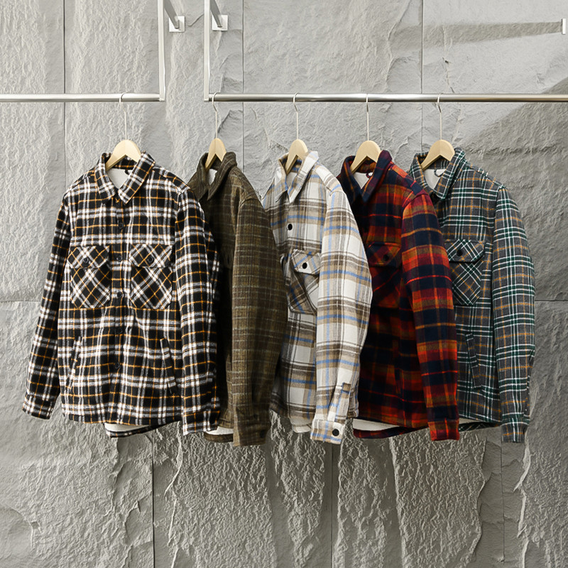 Flannel Shirt Lined - Camisa de Franela a Cuadros para