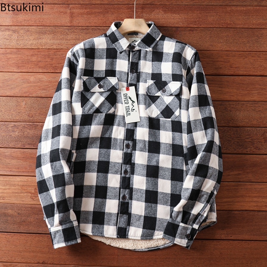 Camisas de lana a cuadros para - Flannel Shirt Lined reseña y precio