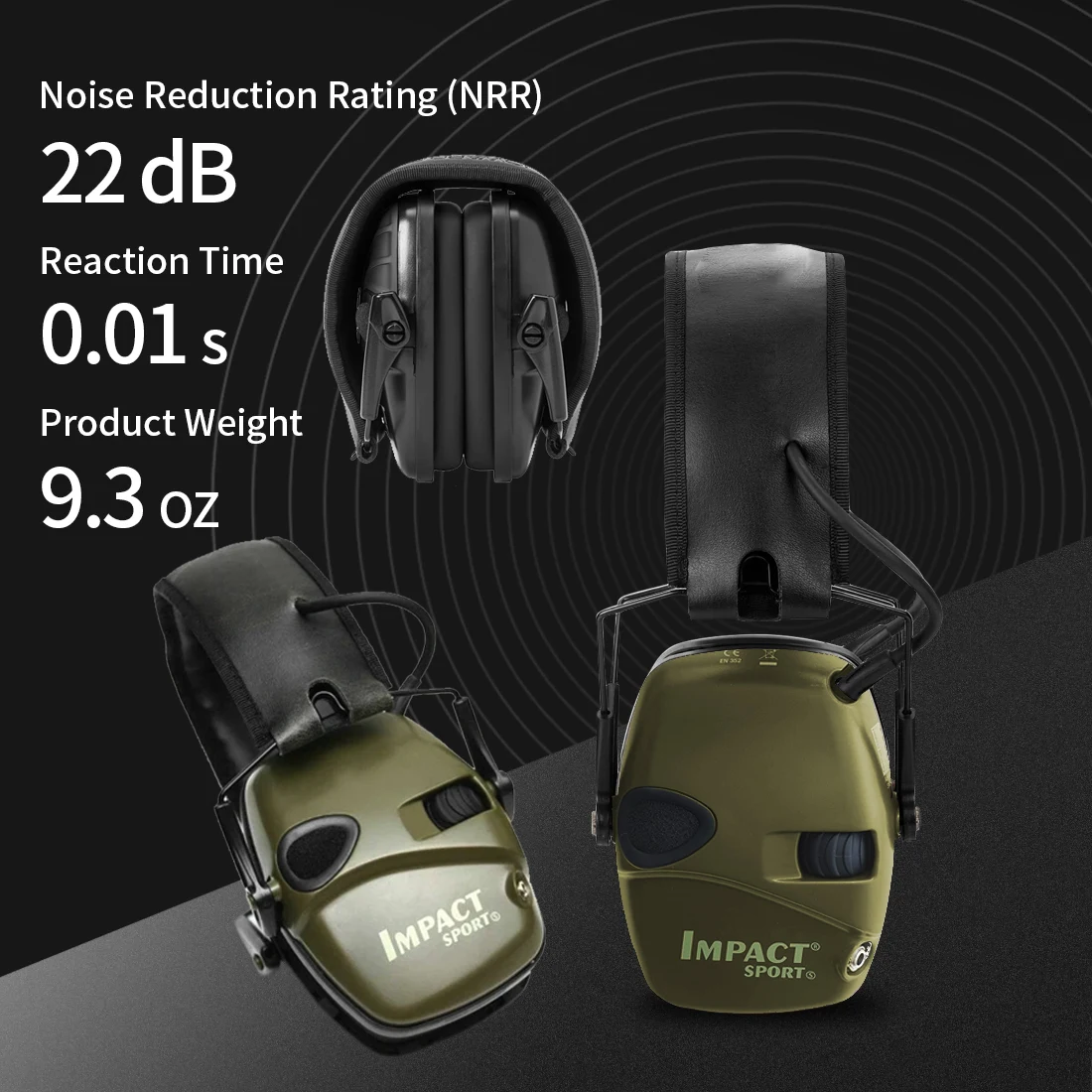 Honeywell orejera electrónica  - Earmuffs Foldable reseña y precio