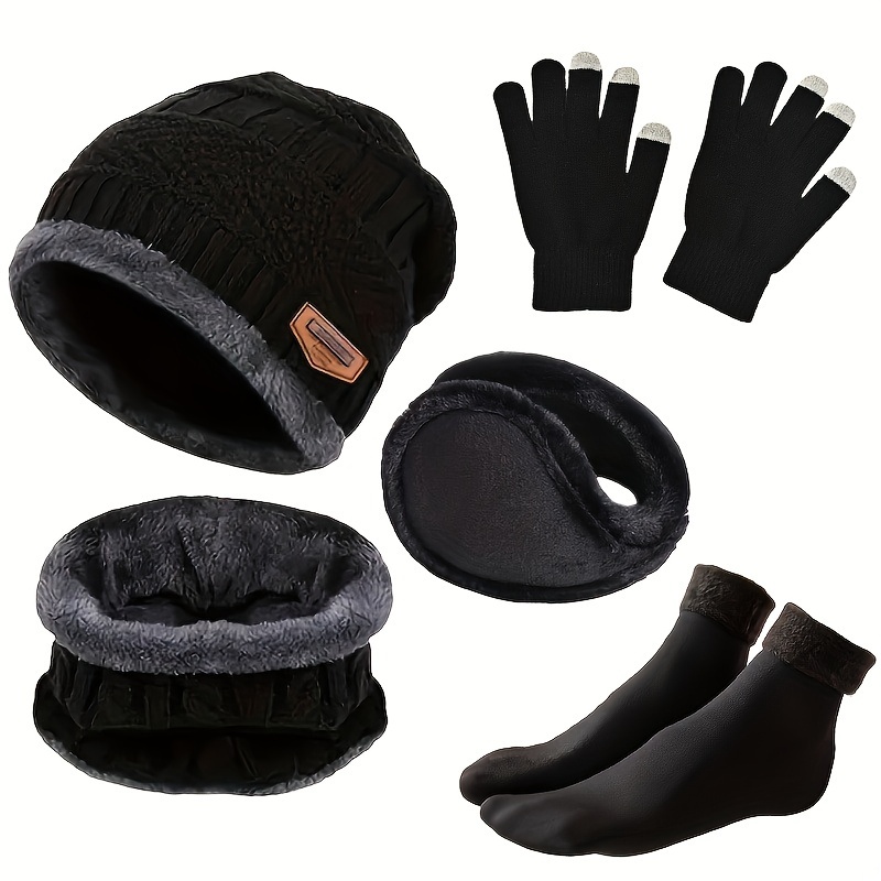 Gorro de invierno para hombre, - Wool Scarf Men reseña y precio